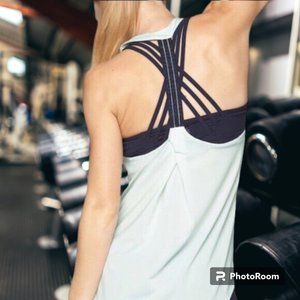 Athleta - NWT Power of She T-Strap Incline Tank Top in Mint Green (rare)